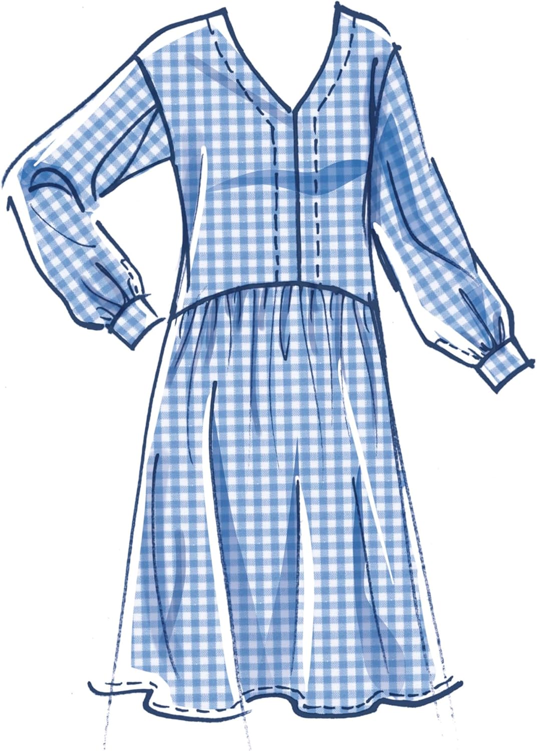 McCall's Easy to Make Misses' Sun Dresses Sewing Pattern Packet, Design Code M8281, Sizes XS-S-M-L-XL-XXL, Multicolor - Image 6